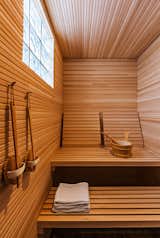 Naturally sleek, this wooden sauna by Salmela Architect is both simple and honest.