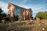 Clothesline Tiny Homes founders Carrie and Shane Caverly designed their first time home in New Mexico before relocating to Colorado.