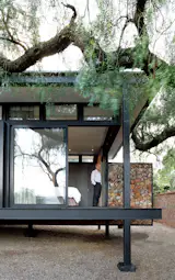 This cottage prefab by Georg van Gass was inspired by Mies van der Rohe and originally featured by Dwell 'A Mies van der Rohe - Inspired Cottage in Johannesburg'