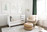 The Ironhorse Residence's nursery by Akin Design Studio features clean, earthy tones and multiple textures—all of which help tie in the hushed palette from the rest of the home.&nbsp;