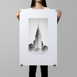 Empire State Building
A sneak peak of an upcoming poster of the Empire State Building that I have been illustrating. Influences of come from the Art Deco genre mixed with my characteristic style of utilizing minimal shapes to build my illustrations.

Purchase Print:
This 20" x 30" poster is printed with archival inks on archival paper and can be purchased for $100.00 USD. These prints are signed by the illustrator. Shipping and handling: $25.00 for all US shipments.  Contact me for international shipping information.

http://www.mkn-design.com/chronicles/2017/empire-state-building