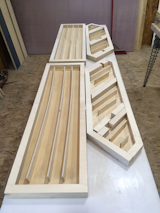 Here are some other stairs made with plywood ribs instead of foam for the core.