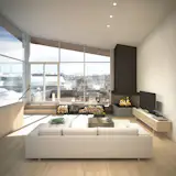 Living room rendering