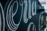 Sonos office wall done in chalk typography.