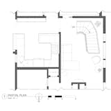 Floor plan showing a tight layout, but efficient flow.