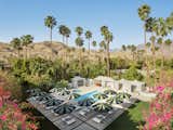 "Palm Springs is singular, and I wanted to create a hotel that captures its essence—groovy modern architecture meets Hollywood glamour—and crank it up a notch," Jonathan Adler said of his design at the Parker Palm Springs. 