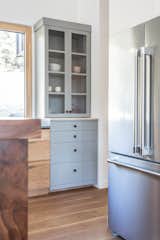 Kitchen details - a mix of cabinet types were used