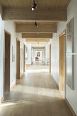 Hallway and Light Hardwood Floor  Photo 12 of 18 in Ridge House by rowland + broughton