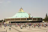 The 'New Basilica' has a diameter of over 300 feet.
The Mass is celebrated here daily from dawn to dusk.
This structure seats 10000 people.
It is the largest church in which I have ever worshipped.