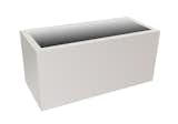 Cortek Modern Planter 34-65 Glossy White in GFC. Retails for $159. Industry pros get an instant 15% discount. L 25.6" x W 11.8" x H 11.8" Also available in Matte Black and in different sizes.. Exclusively at Modern-Touch Design in Los Angeles. 1525 S. La Cienega Blvd. 90035 www.ModernTouchDesign.com