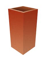 Cortek Modern Planter 85-60 Matte Copper in GFC. Retails for $69. Industry pros get an instant 15% discount. L 11.8" x W 11.8" x H 23.6" Also available in a smaller size, in Matte Black, Matte Grey and Glossy White ($84.15). Exclusively at Modern-Touch Design in Los Angeles. 1525 S. La Cienega Blvd. 90035 www.ModernTouchDesign.com