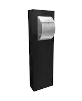 Modern Steel & Concrete Mailbox C4 by Cortek Modern. Exclusively at Modern-Touch Design in Los Angeles. Retails for $599. Industry pros get an instant 15% discount. Also available in Glossy White and Metallic Red.