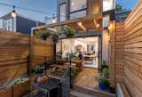 Outdoor, Back Yard, and Trees  Photo 8 of 9 in Net Zero Row House by Teass \ Warren Architects