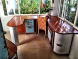 Commissioned art desk by local artist Doug Britt  Photo 4 of 10 in Hanalei Bay Villa – Contemporary Home on Hanalei Bay Offering Art & History