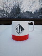 The Topo mug seemed right at home in the frosty cold surroundings.
