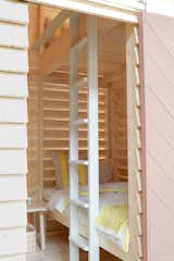 A bunked sleeping arrangement is a great option for families wanting to experience a taste of Finnish culture.  Photo 3 of 11 in KOTI Sleepover x Paris by Jonathan Simcoe