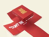 Even the packaging is a minimalist work of art, with thick red paper wrapping the Bible itself. When the Bible is removed, Eric Haze’s large lettering captures words of Jesus himself from John 6:20: “Don’t Be Afraid!”. https://thegpc.com/