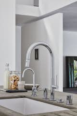Poetto Pull-Down Kitchen Faucet ensemble in Polished Chrome finish  Photo 4 of 5 in Poetto Series Kitchen Faucet by California Faucets