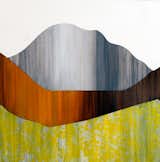 Aspen Chroma Shift II, 15 x 15", Matte acrylic on birch panel.
