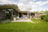 The large patio is broken up with Fijian mahogany flush deck off the master suite. Krisana Park, Denver, CO Cadence Design Studio