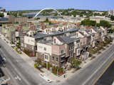Daily errands from Des Moines’ Riverfront Brownstones do not require a car.