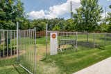 "Wag" North, Dog park in the Denizen community in Austin, Texas.