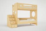 Marino Bunk Bed with Stairs in Natural.