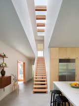 Boomerang house stairway