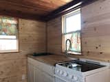 A view of the kitchen counter inside The Walden
