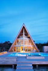 1960s Beach Home Turned into Spectacular Modern A-Frame Residence   Photo 1 of 1 in A-Frame by Justin Lewis