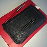 MFG wallet, Parker pen and Limelight notebook 