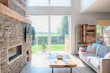 View of the country side. Reclaimed wood cabinet by Artemano.