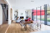 The addition responds to the intent of the old house -- family, heritage, fine taste, and social grace -- while introducing an entirely new narrative about a more open, relaxed lifestyle with 21st century amenities.