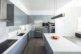 A modern kitchen: minimal, reductive design