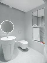 Bath Room Daughter's Bathroom  Photo 7 of 14 in Apartment of Perfect Brightness by asap/ adam sokol architecture practice