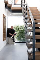 Staircase, Metal Railing, and Wood Tread  Photo 3 of 15 in THE DANCING HOSUE by Glen Thomas Architecture Ltd 
