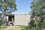 Exterior, Shipping Container Building Type, Metal Roof Material, Metal Siding Material, and Flat RoofLine  Photo 11 of 15 in Container Cabin by Yama Architecture