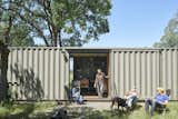 Exterior, Shipping Container Building Type, Metal Roof Material, Flat RoofLine, and Metal Siding Material  Photo 3 of 15 in Container Cabin by Yama Architecture