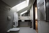 bathroom with towel warmer