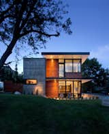 "Being a younger couple, they were very open to exploring ideas of material, design and space," said Ken Andrews. Arch11 is well-versed in creating an aesthetic they define as "dirty modern." They choose materials and methods that unite fresh, contained structures and offer an elemental feel. "