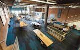 Covo has 20 foot ceilings, exposed brick, timber ceilings, and a ton of outlets and phone rooms.  Covo Coworking’s Saves from Covo