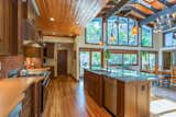 Kitchen with view toward dining room  Photo 5 of 11 in Modernist MiniFarm in Cary NC by Angela Roehl Real Estate