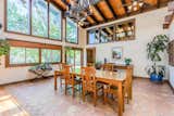 Dining room - the free flowing spaces of the home facilitate entertaining 
