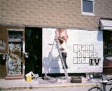 NY Portraits ANALOG.
Painting Grand Theft Auto in Williamsburg.