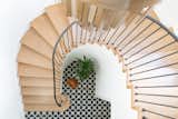 Staircase, Wood Tread, and Metal Railing     Photo 2 of 14 in West Clay Park Revival by Regan Baker Design