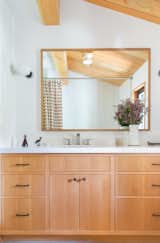 Bath Room  Photo 17 of 21 in Woodsy Tahoe Cabin by Regan Baker Design