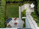 Bird's eye view of the outdoor space by Terremoto.