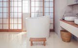 Aquatica True Ofuro Mini Freestanding Stone Japanese Soaking Bathtub  Photo 2 of 17 in True Ofuro by Aquatica Bath