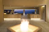 A balance of the elements - fire, water and air - is prominently displayed throughout. 