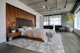 The expansive master suite. 